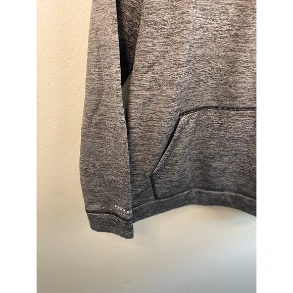 Under Armor Scuba Knit Marled Grey Hoodie Youth XL Athletic Sports School Fall - Picture 4 of 7